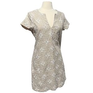 Vineyard Vines Al Fresco Floral Embroidered Shift Dress Size 6